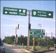 Road Signs in Mexico - 30133 Bytes