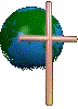 Cross above the Earth - 21943 Bytes
